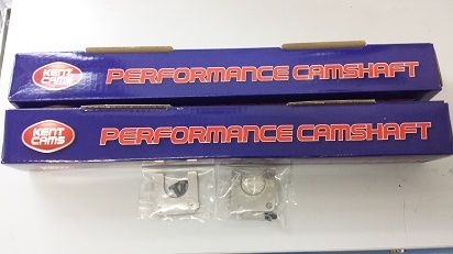 2 X CAMSHAFTS AND CAM THRUST PLATES