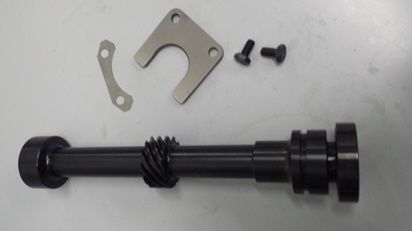 STEEL JACKSHAFT WITH THRUST PLATE AND TAB